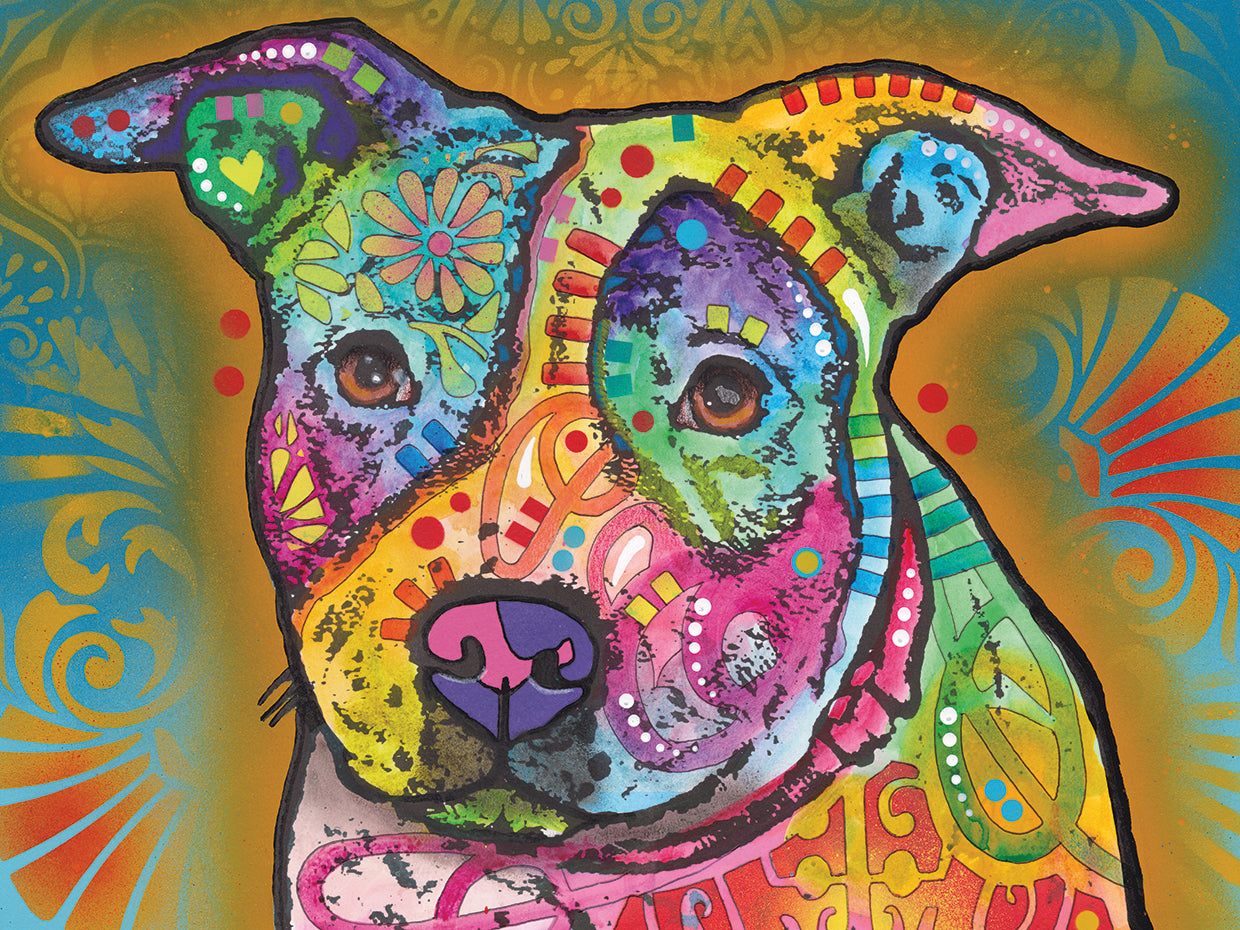 JoJo - highest quality handcrafted wall art work on large canvas & framed canvas prints by Dean Russo