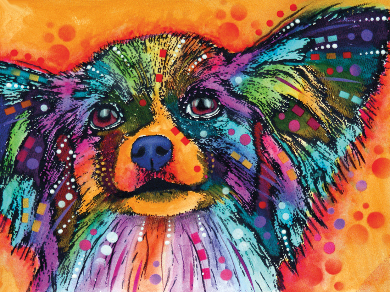 Papillion - highest quality handcrafted wall art work on large canvas & framed canvas prints by Dean Russo