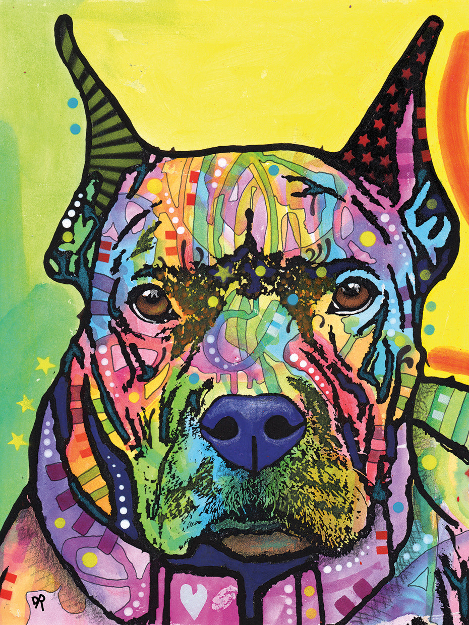 Stare Down - highest quality handcrafted wall art work on large canvas & framed canvas prints by Dean Russo