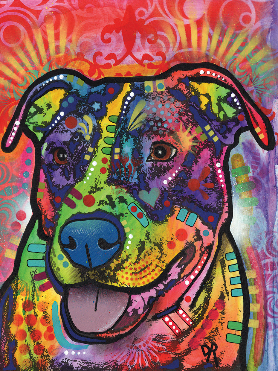 Dixie - highest quality handcrafted wall art work on large canvas & framed canvas prints by Dean Russo