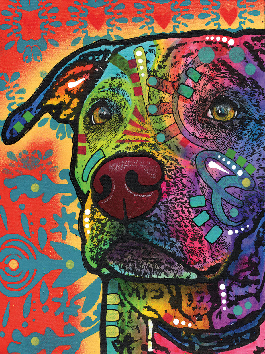 Huckleberry - highest quality handcrafted wall art work on large canvas & framed canvas prints by Dean Russo