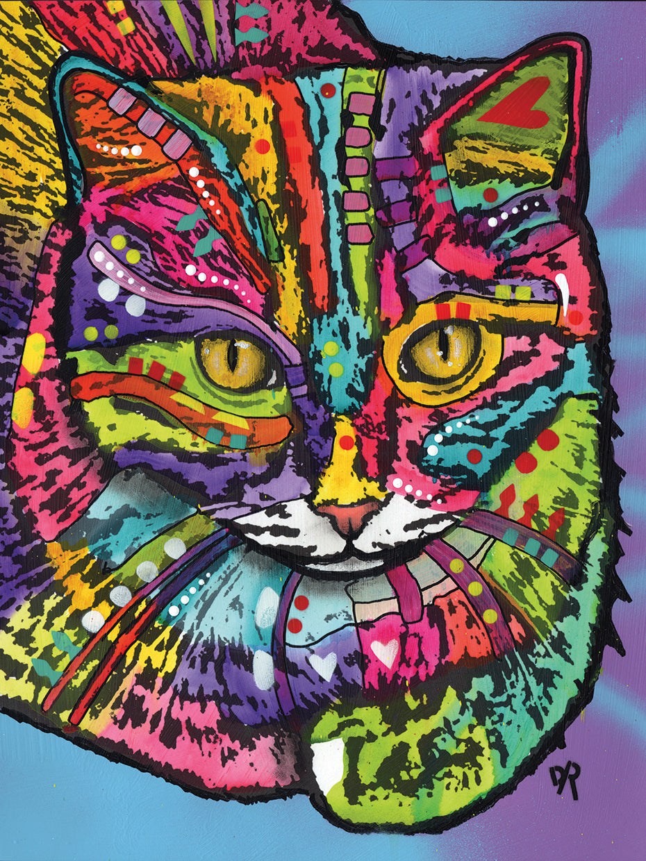 Sammy - highest quality handcrafted wall art work on large canvas & framed canvas prints by Dean Russo