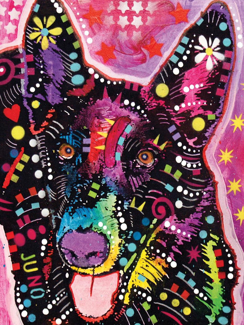 Juno - highest quality handcrafted wall art work on large canvas & framed canvas prints by Dean Russo