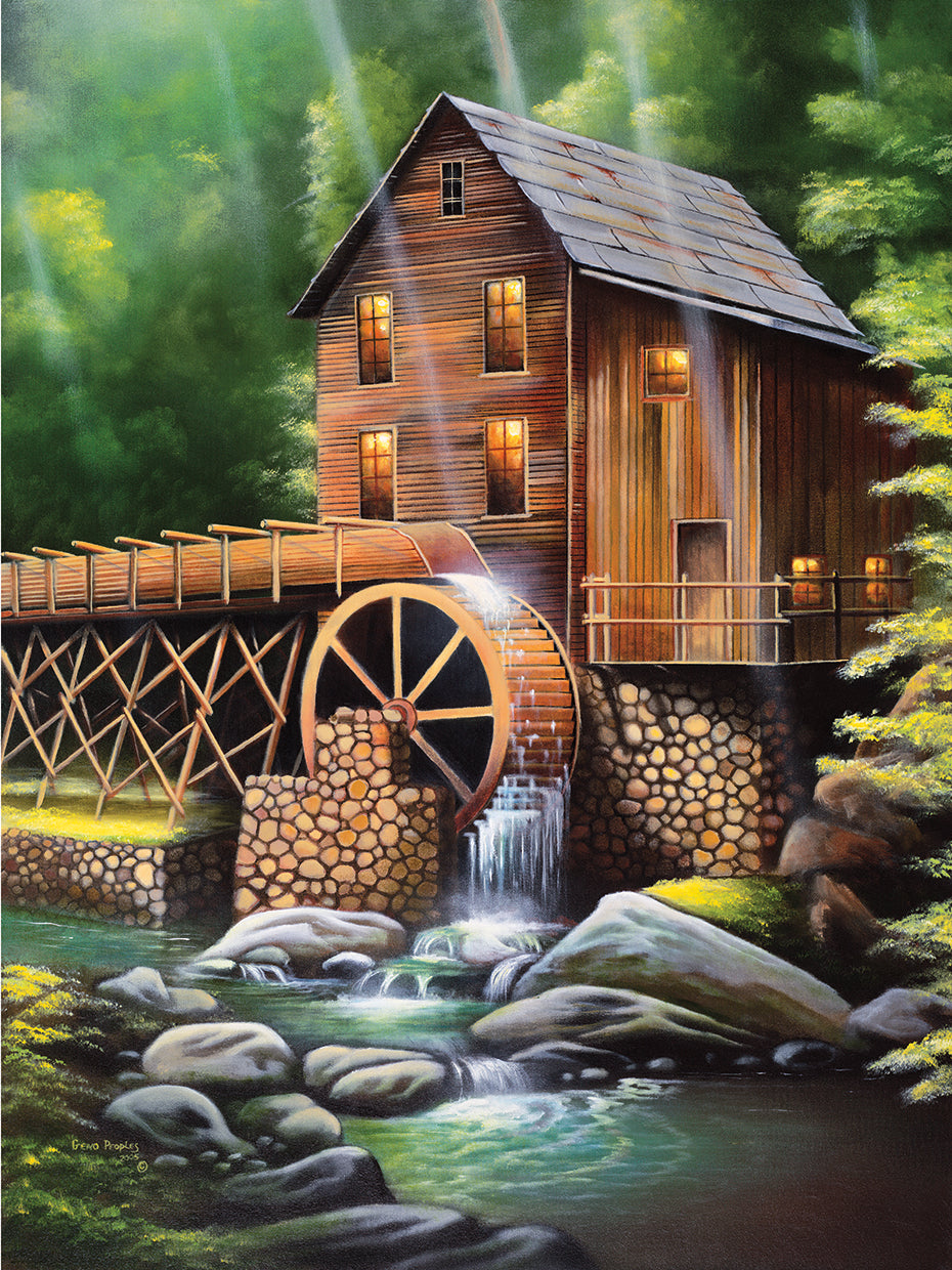 Arte de la lona del molino gristmill