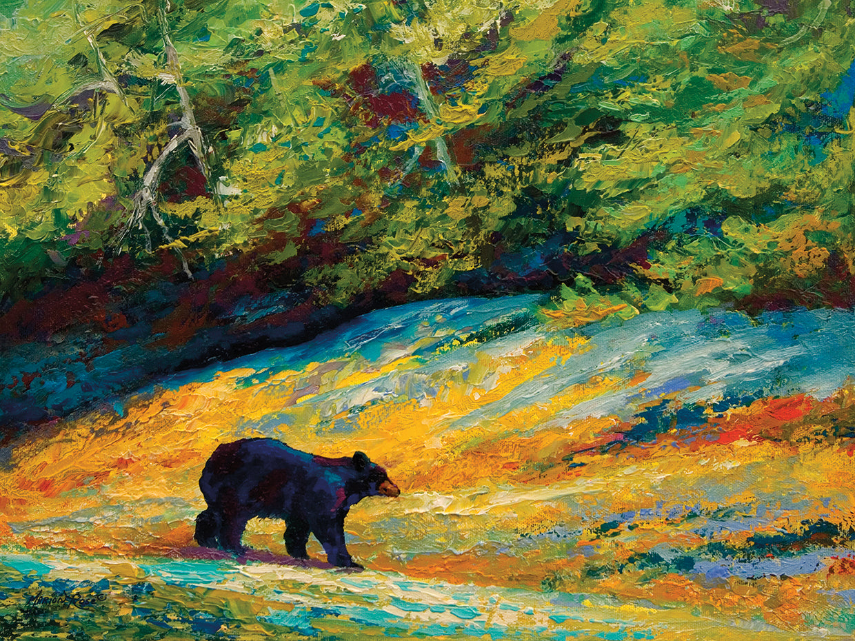 Beach Lunch Black Bear