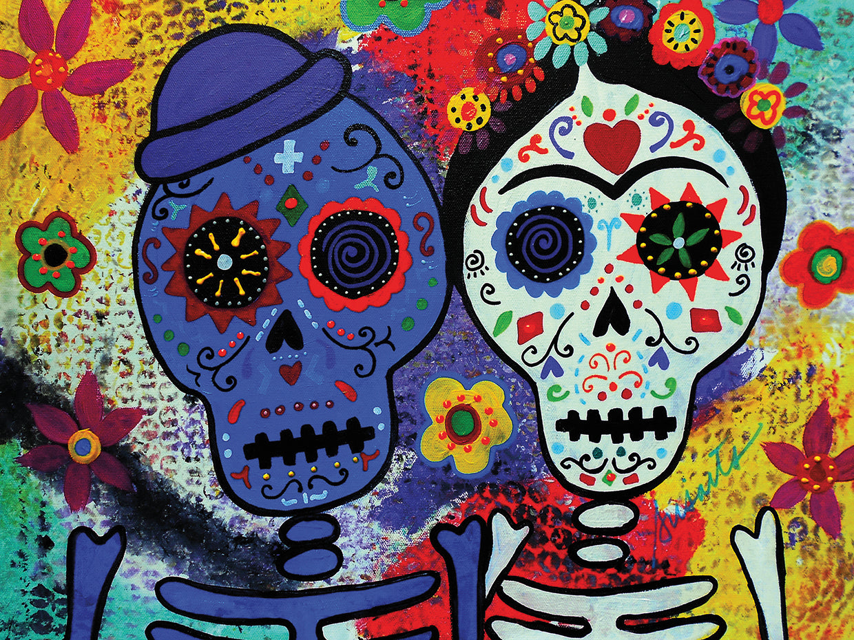 Lienzo Diego y Frida