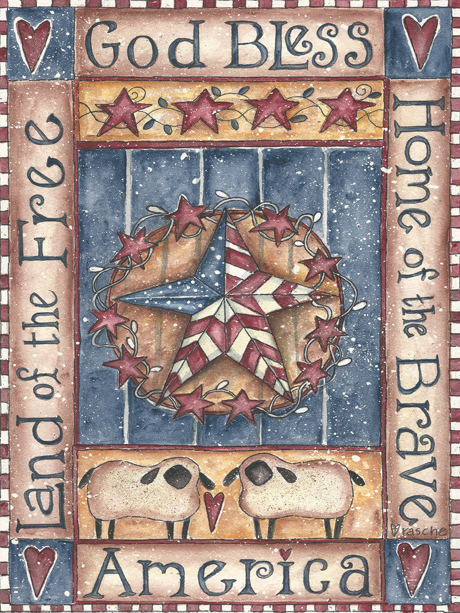 God Bless America Home of The Brave