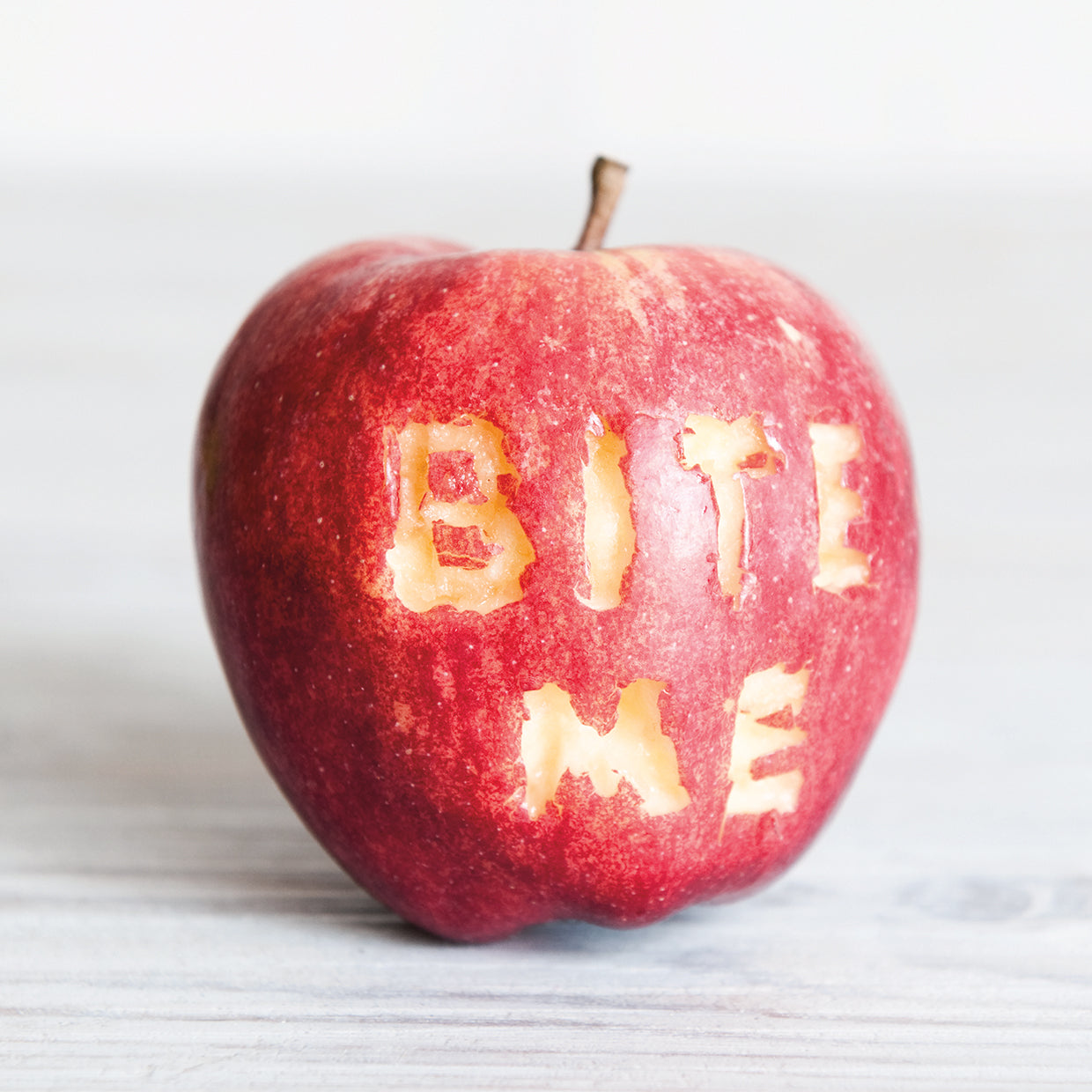 'Bite Me' in an Apple