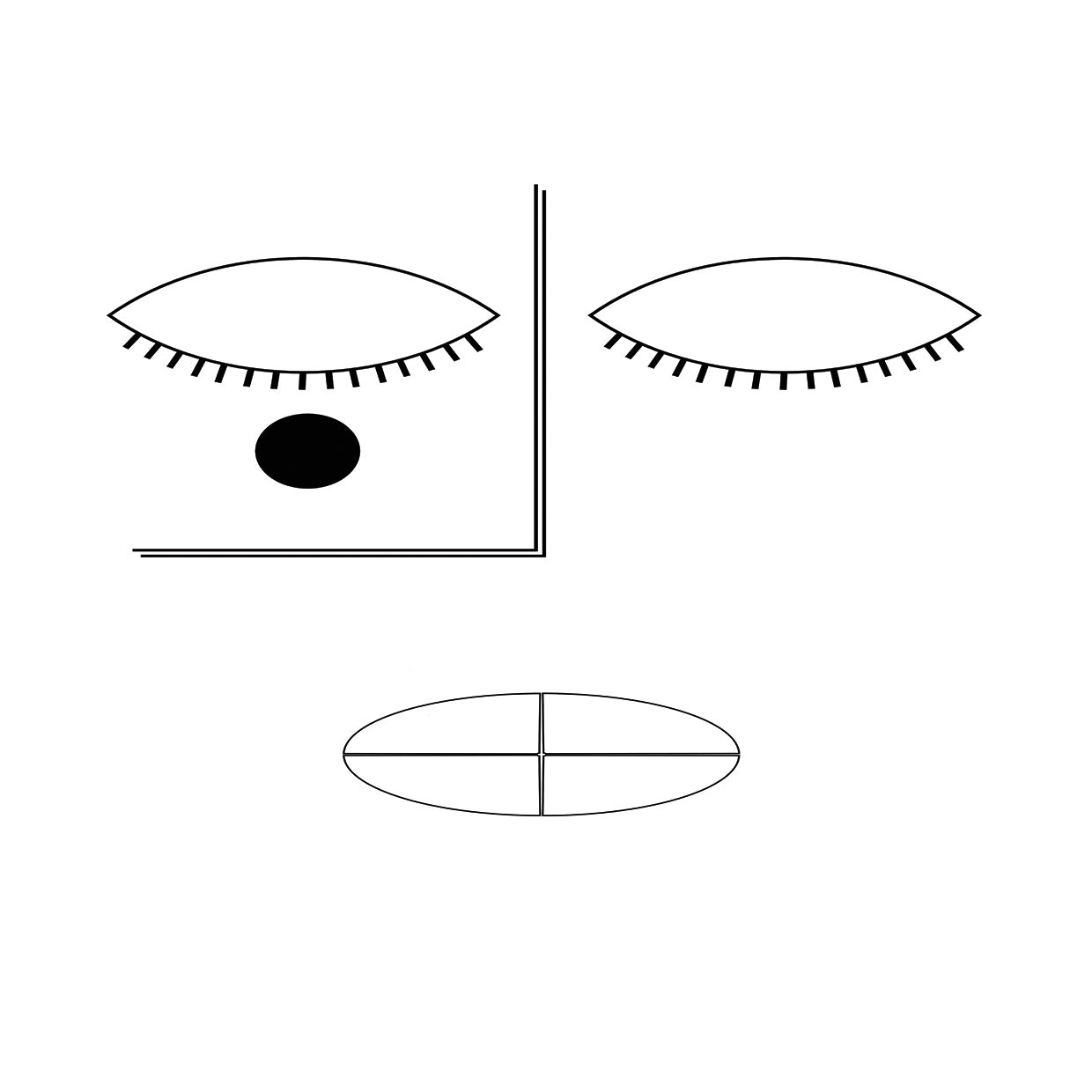 70s Eyes I Illustration