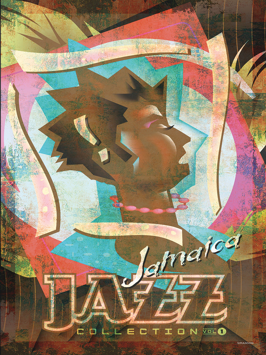 Arte de la lona de jazz