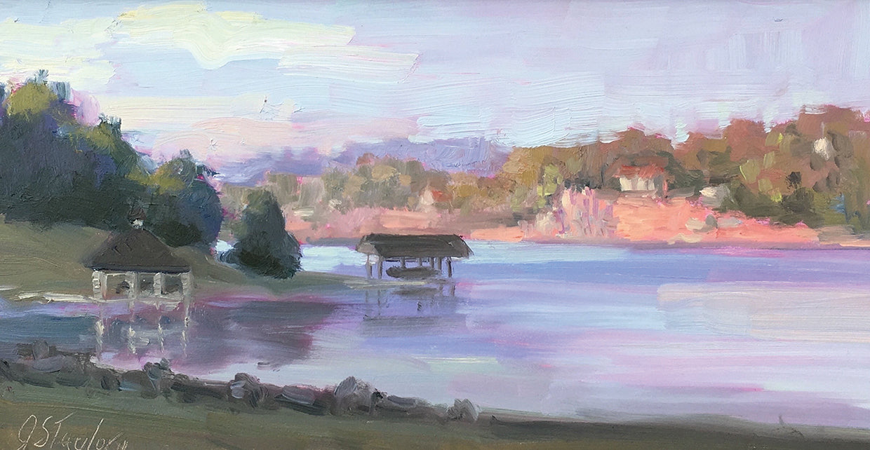 20 Minutes of Sun by Jennifer Stottle Taylor - museum quality wall art work on large canvas & framed canvas prints