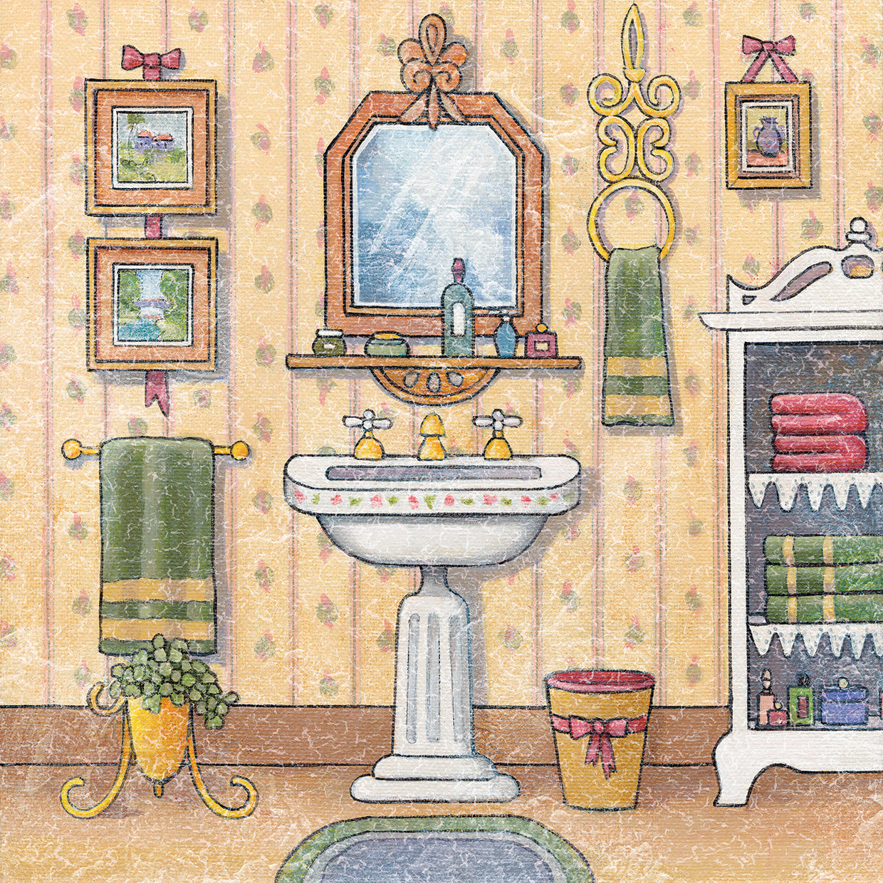 Bathroom Illustration