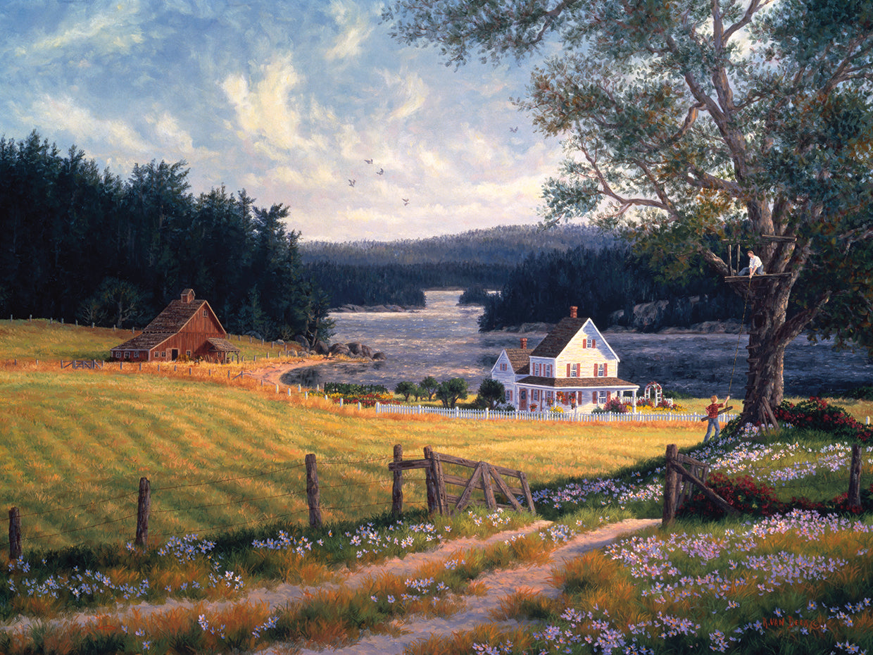 A House In The Oak Tree