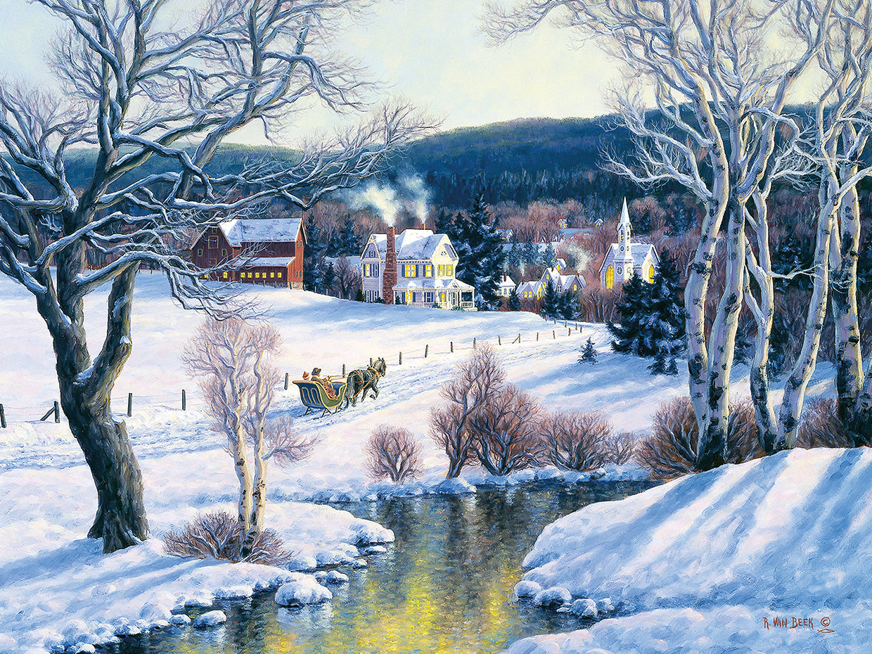 Winter Twilight Sleighride