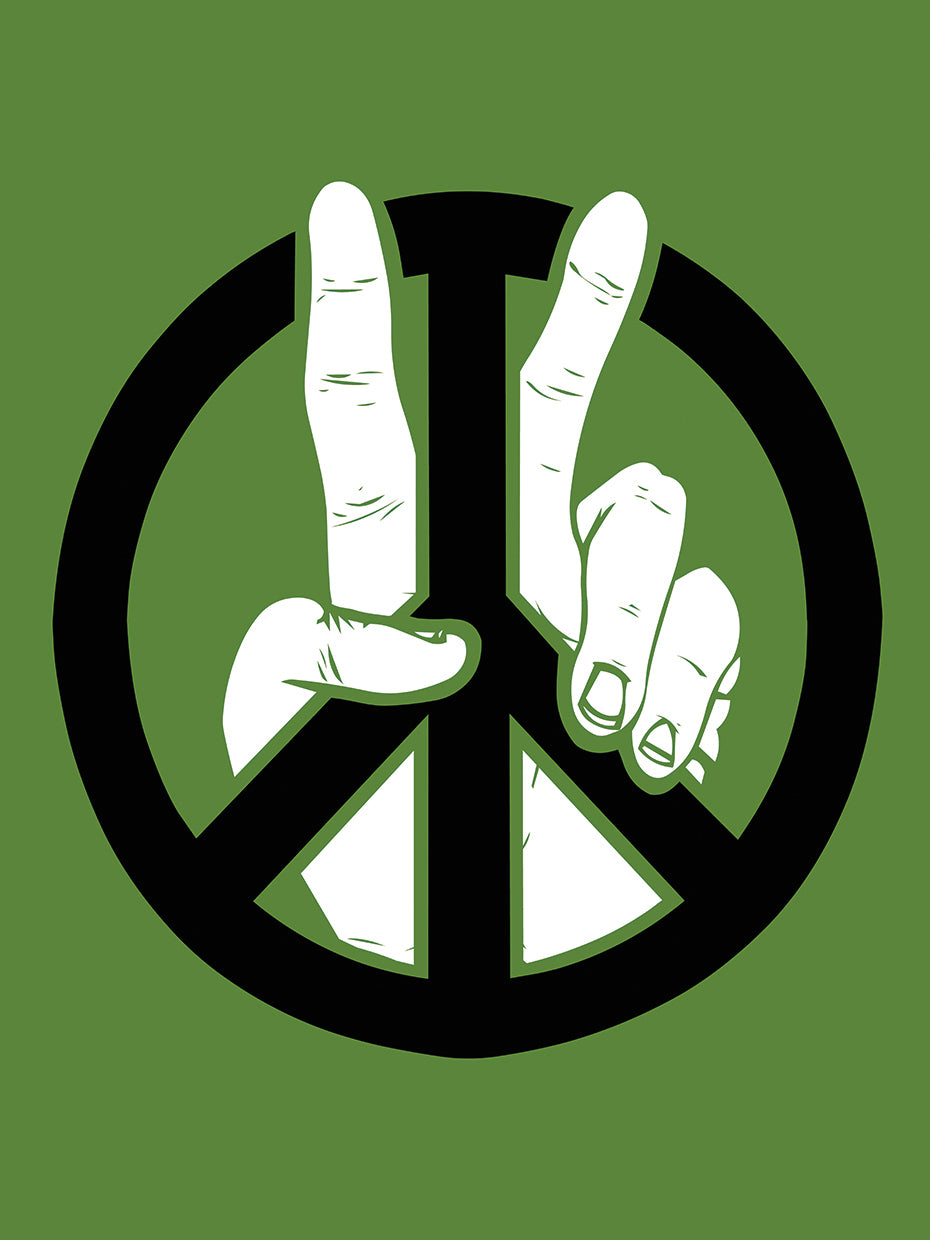 Paz al segundo poder Lienzo