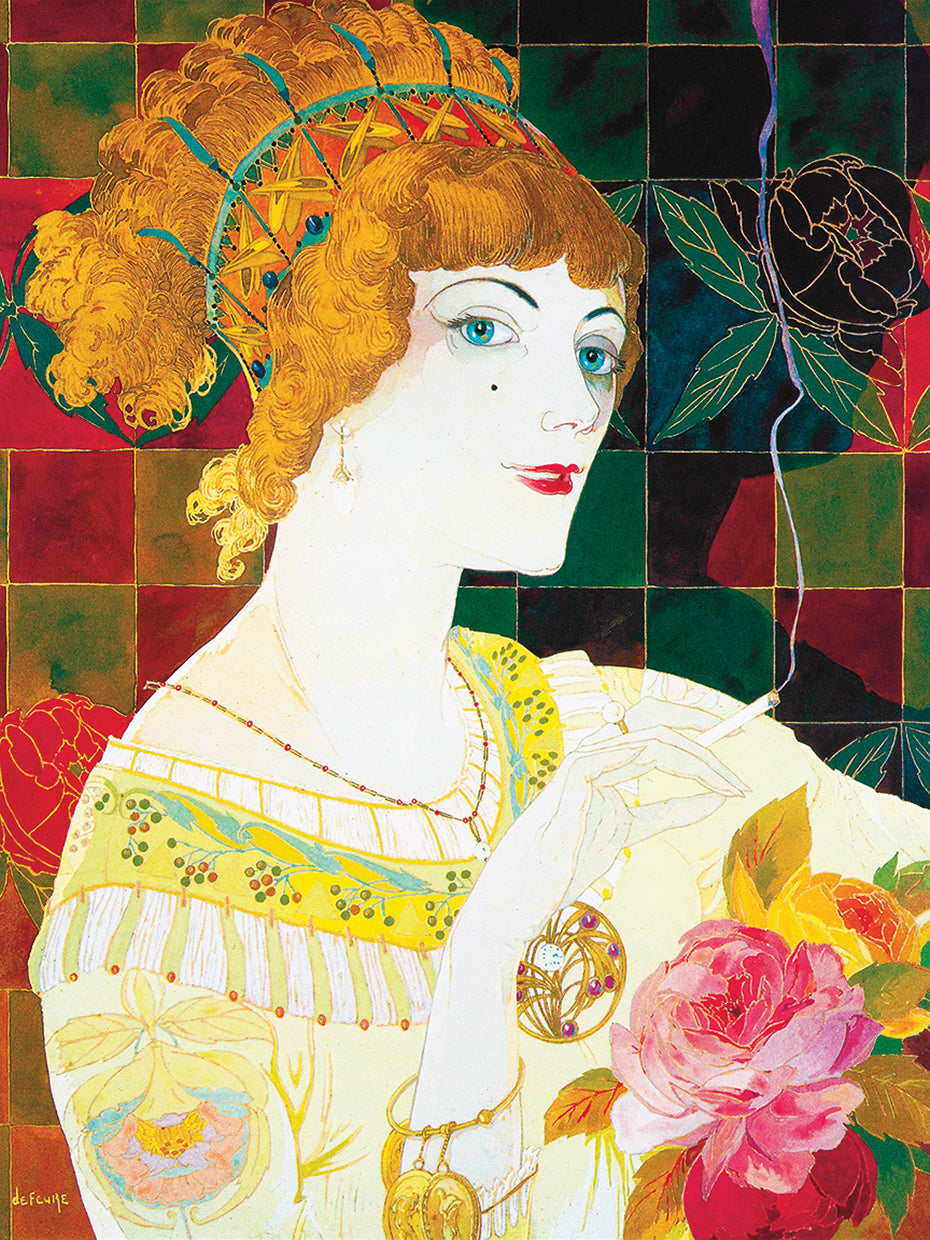 De Feure Smoking Woman II