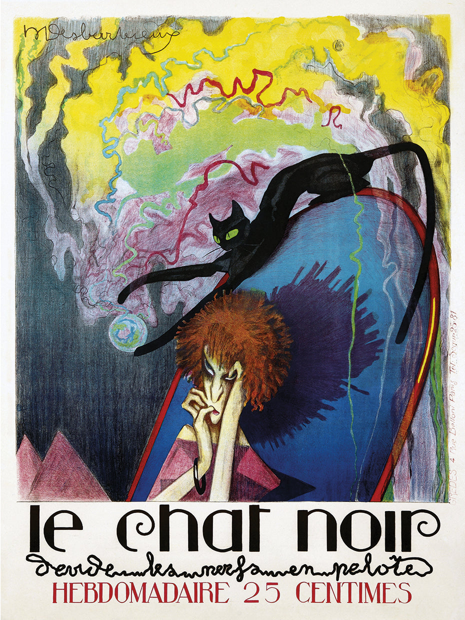 Le Chat Noir by Henri Desbarbieux, 1922