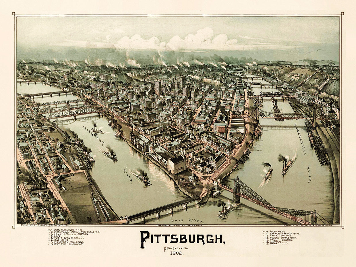 Pittsburgh Pennsylvania 1902