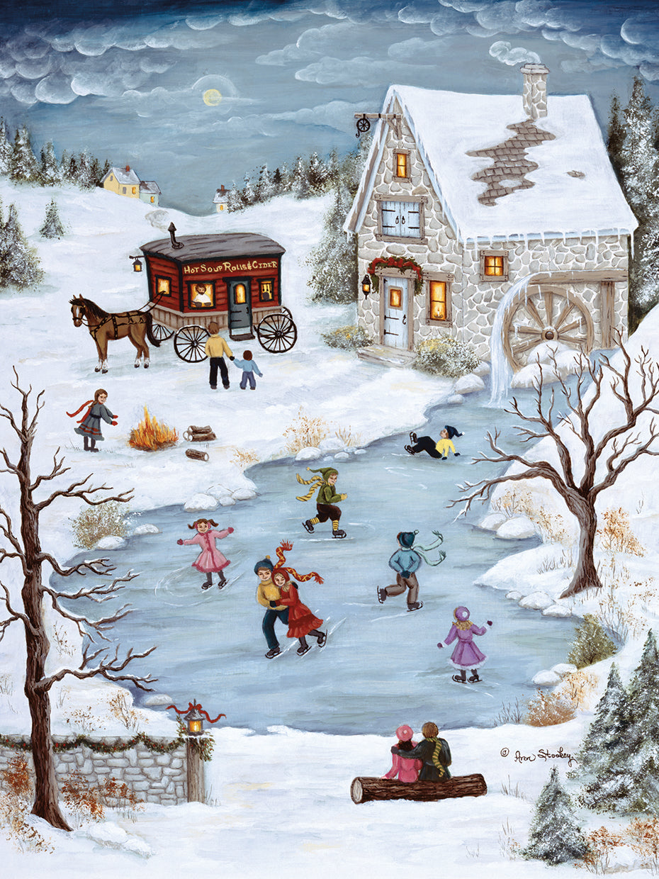 Skating On Christmas Eve