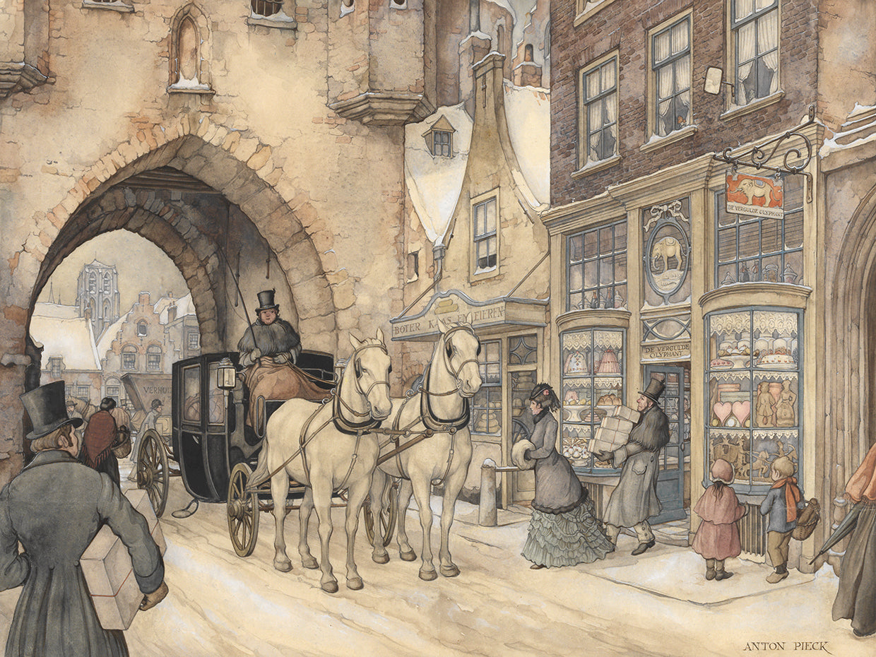 Street before the holidays