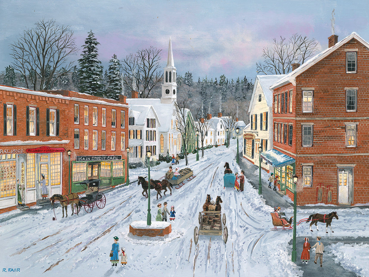 Main Street in Winter