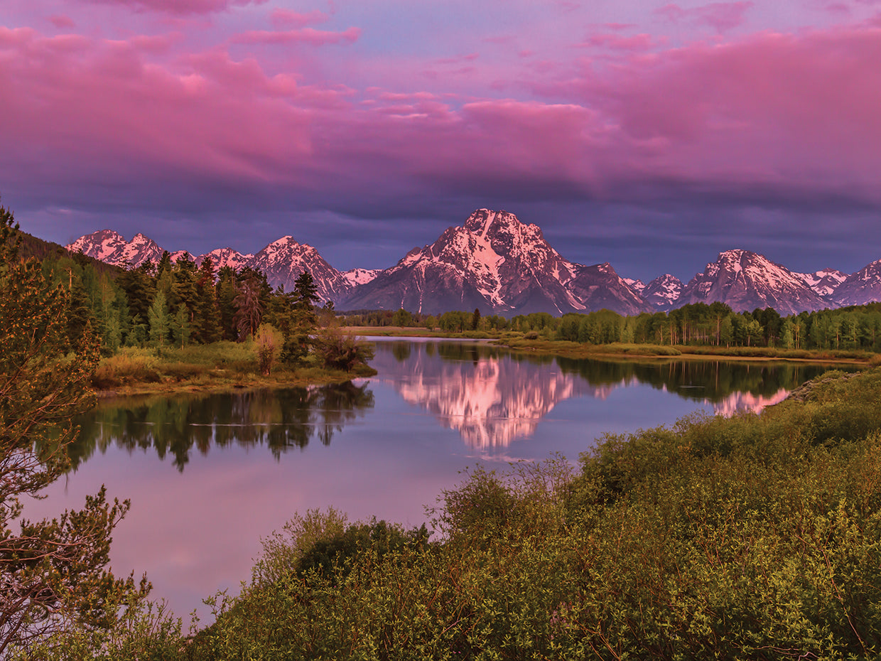 Magenta Sunrise Oxbow Bend
