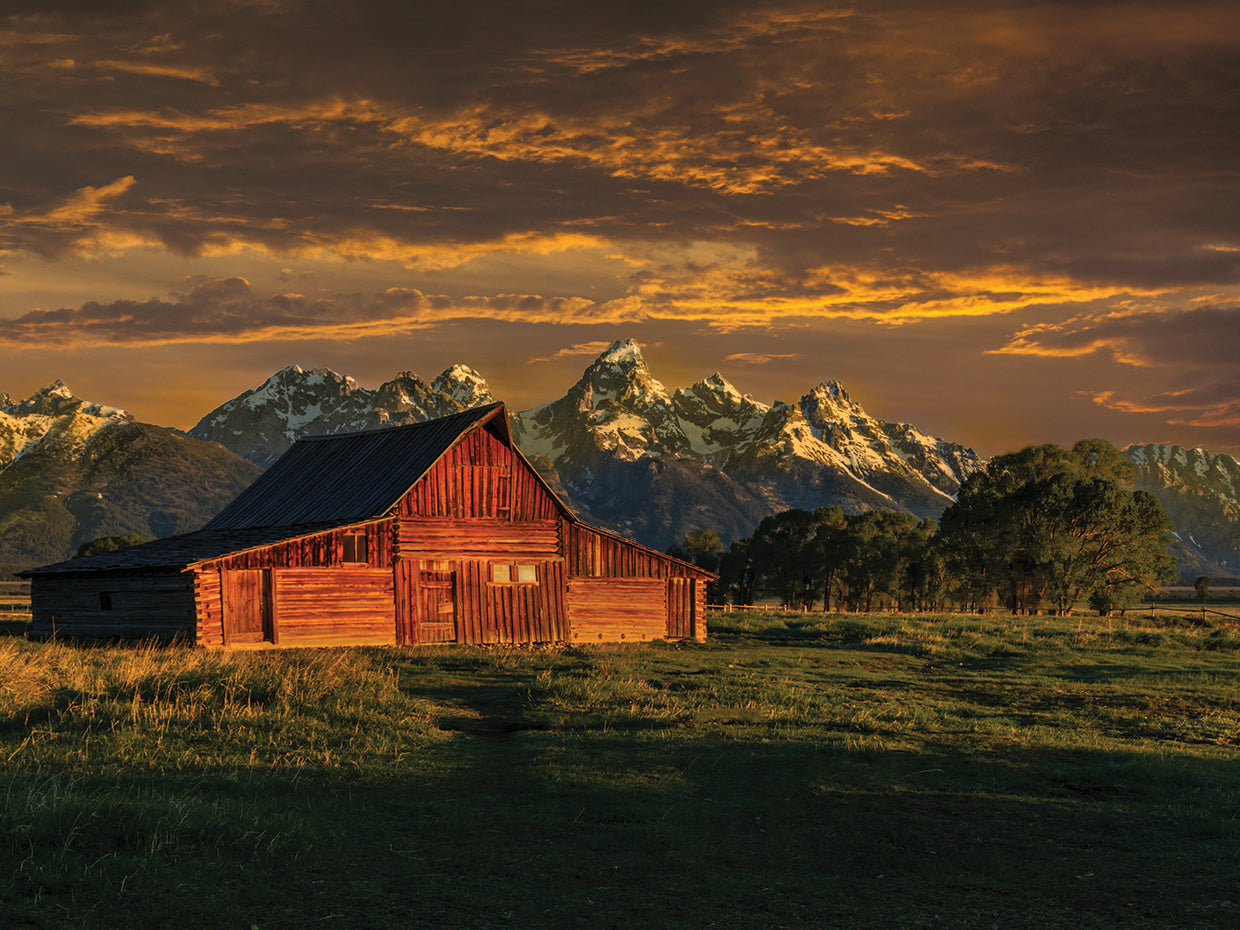 Moulton Barn Sunrise