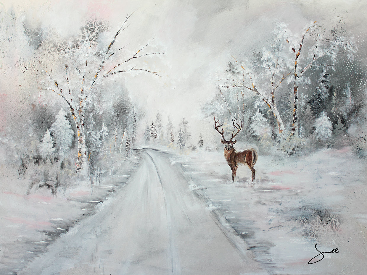 Un arte en lienzo de Winters Drive