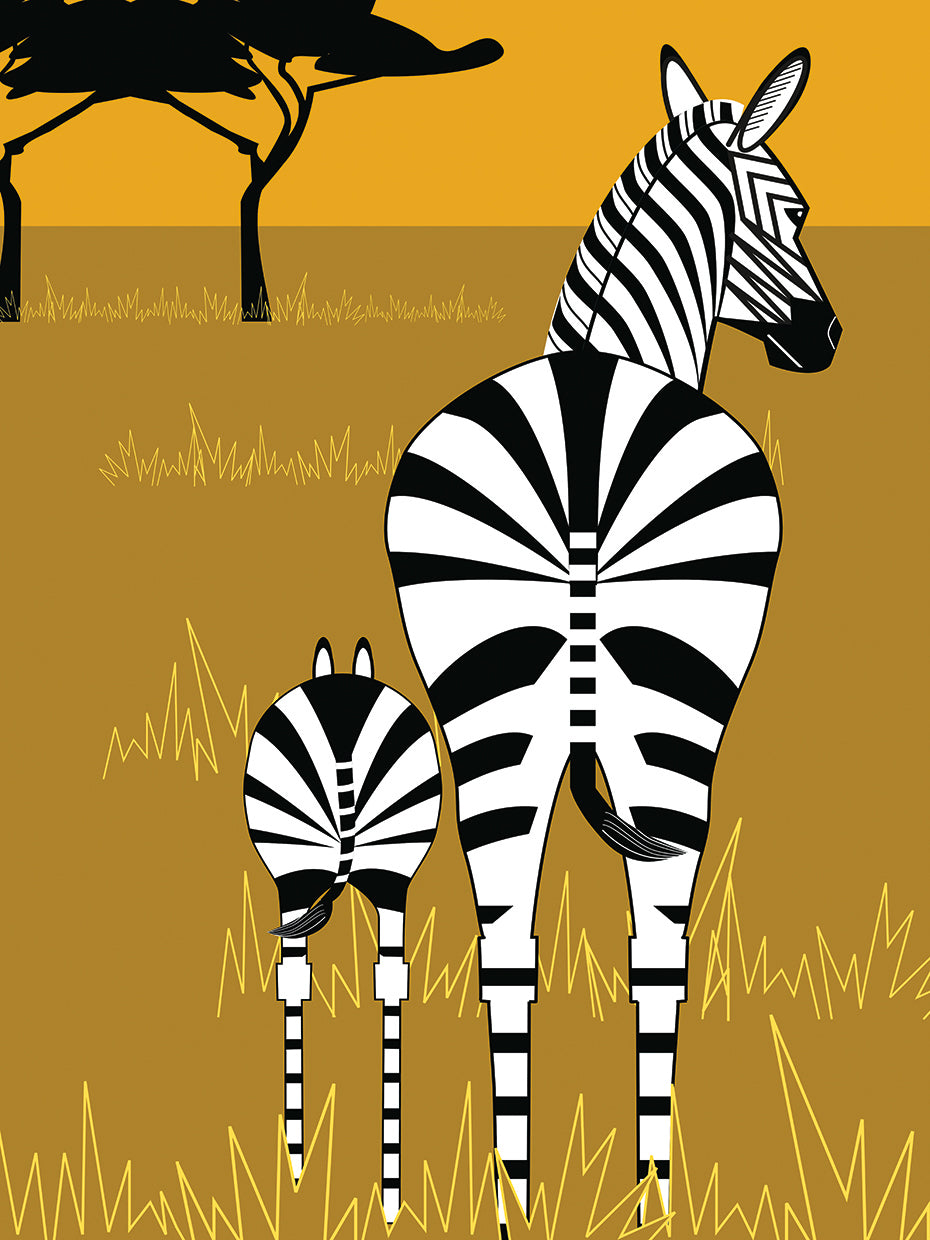 Zebra Mare and Baby