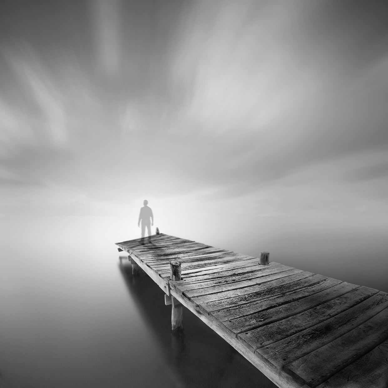 Destiny IV A handcrafted art work on canvas or framed canvas prints by Moises Levy