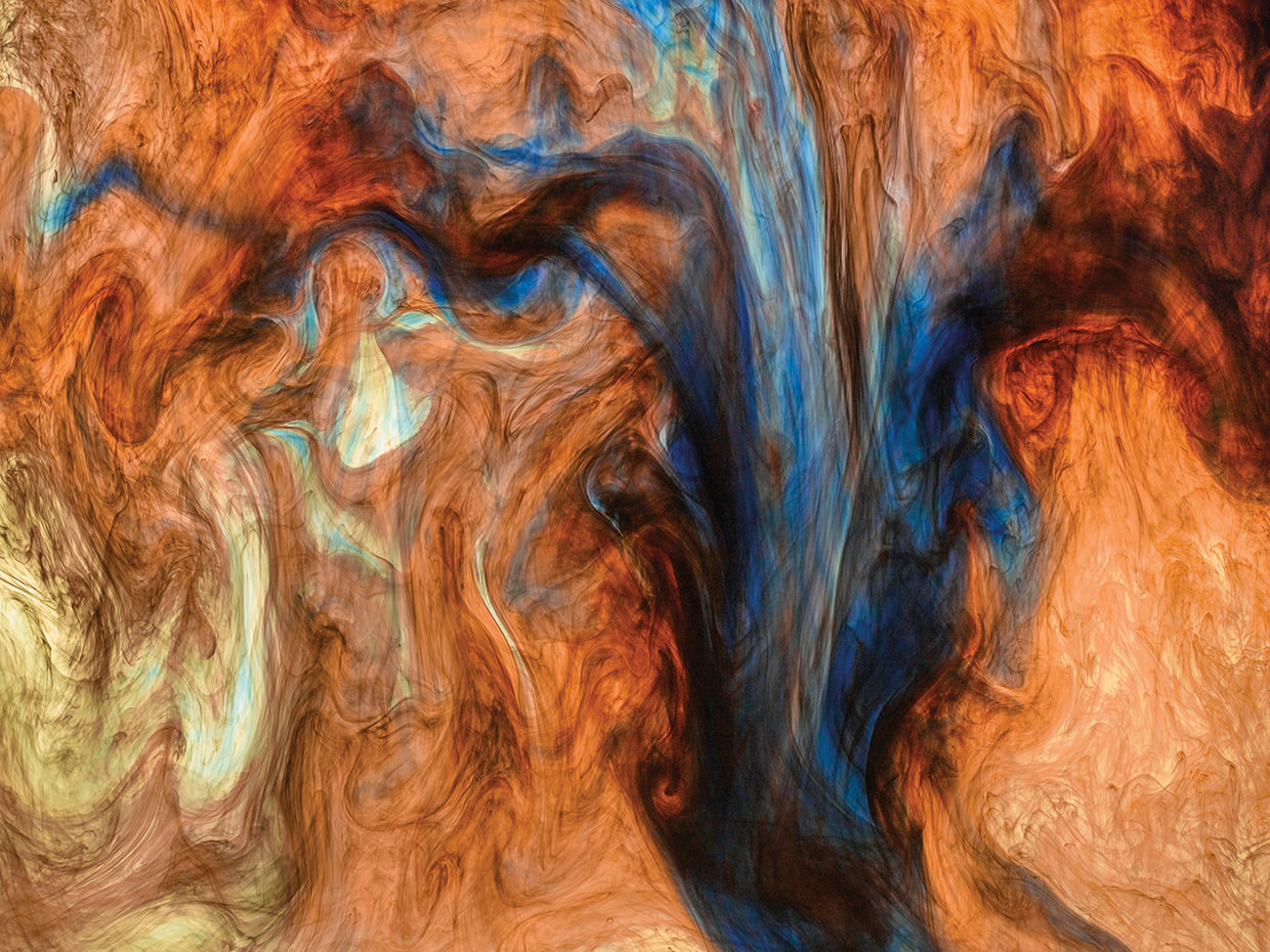 Ephemeral Beauty 8 handcrafted art work on canvas or framed canvas prints by Moises Levy