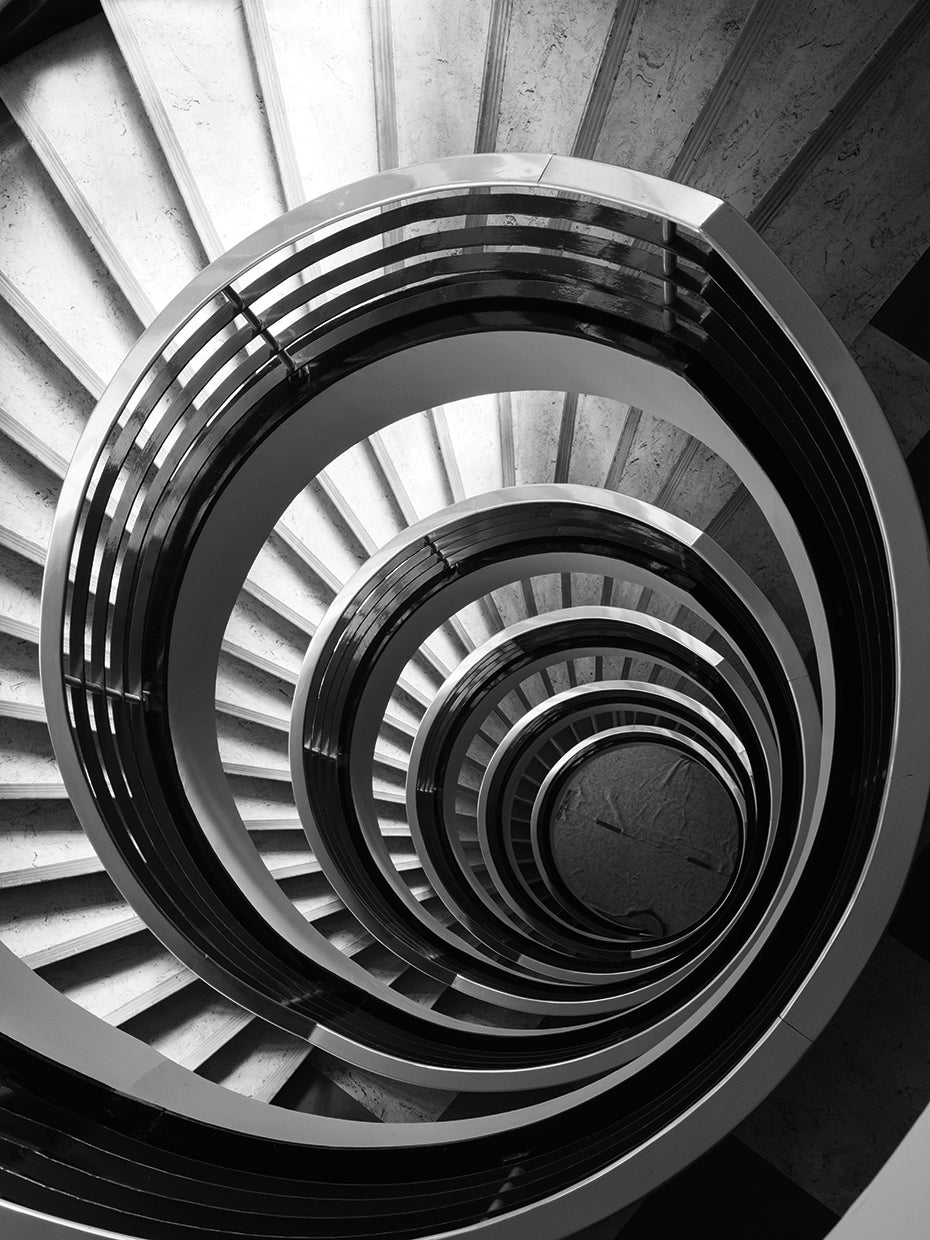 Infinite 5 handcrafted art work on canvas or framed canvas prints by Moises Levy