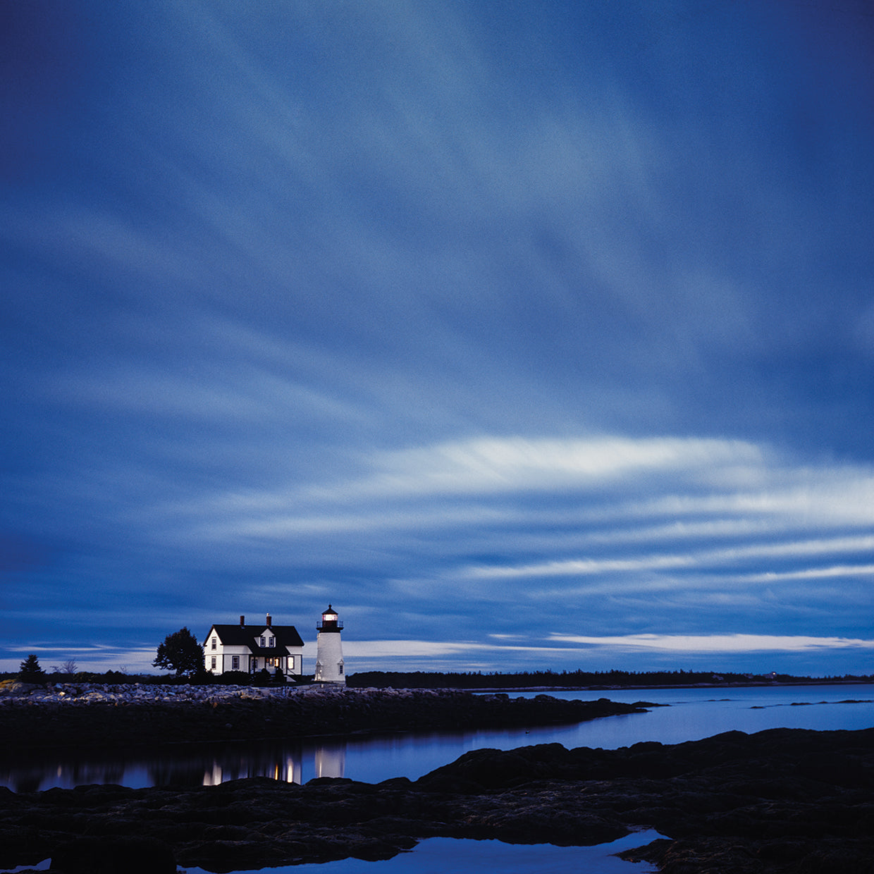 Prospect Light Dawn Color handcrafted art work on canvas or framed canvas prints by Moises Levy