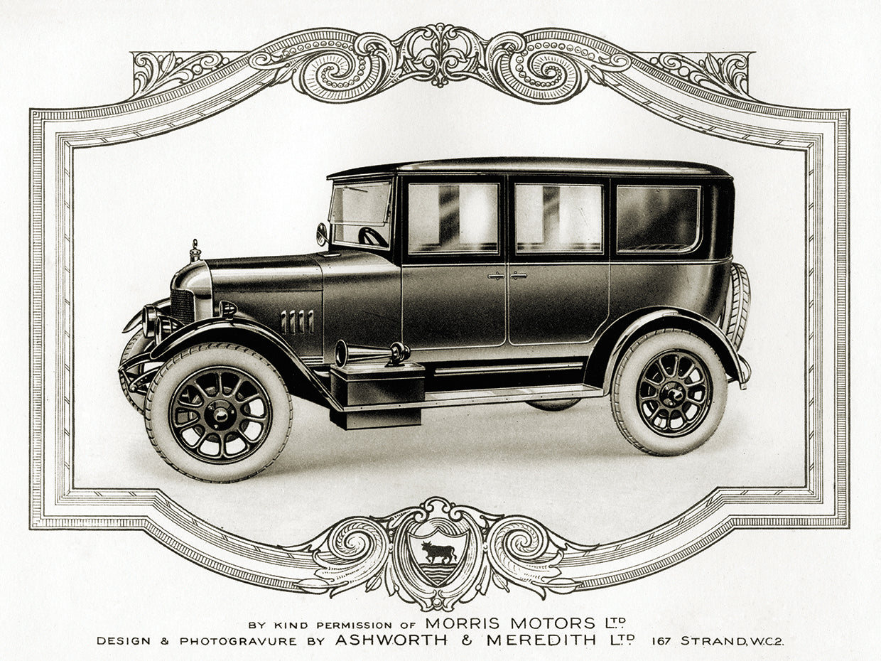 Morris Motors Automobile, de Penrose Annual Canvas Art