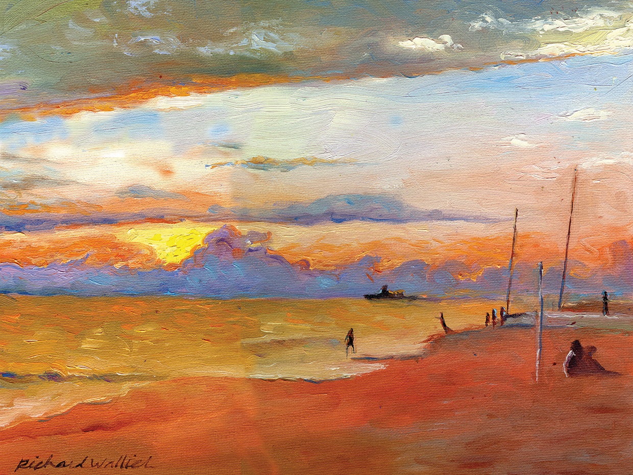 Mexico handcrafted art work on canvas or framed canvas prints by Richard Wallich