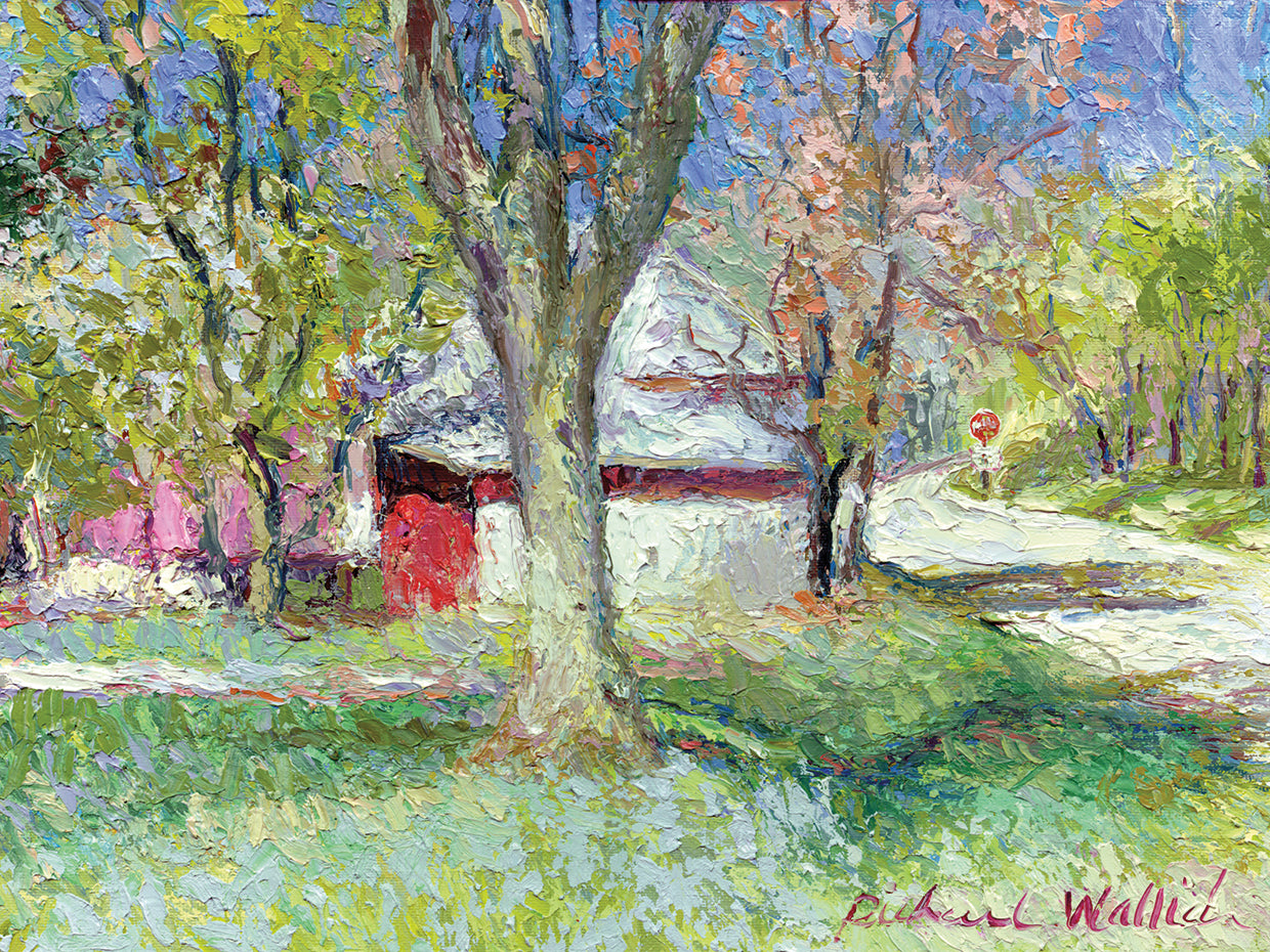 Morrison A handcrafted art work on canvas or framed canvas prints by Richard Wallich