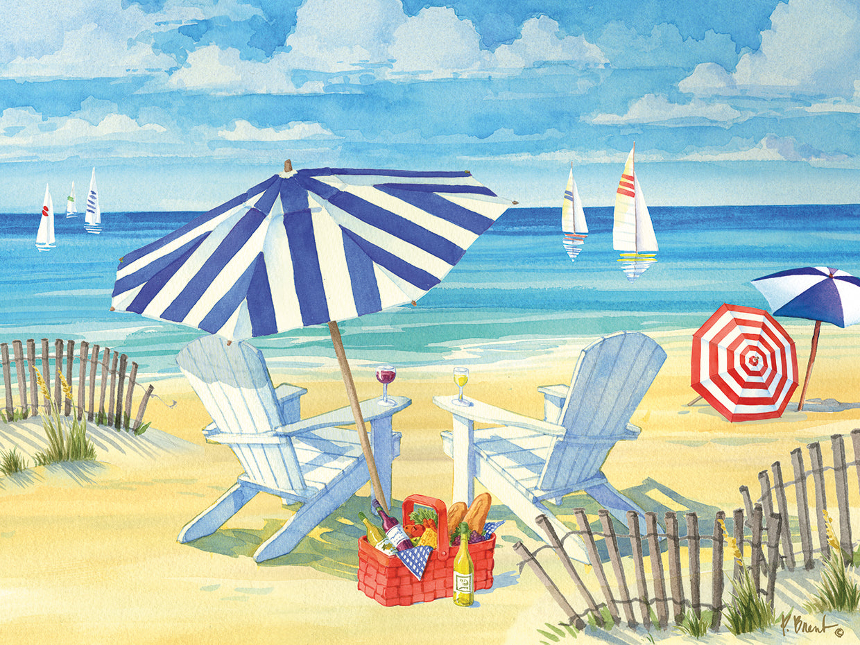 Summer Sun II by Paul Brent - best quality handcrafted wall art work on large canvas & framed canvas prints