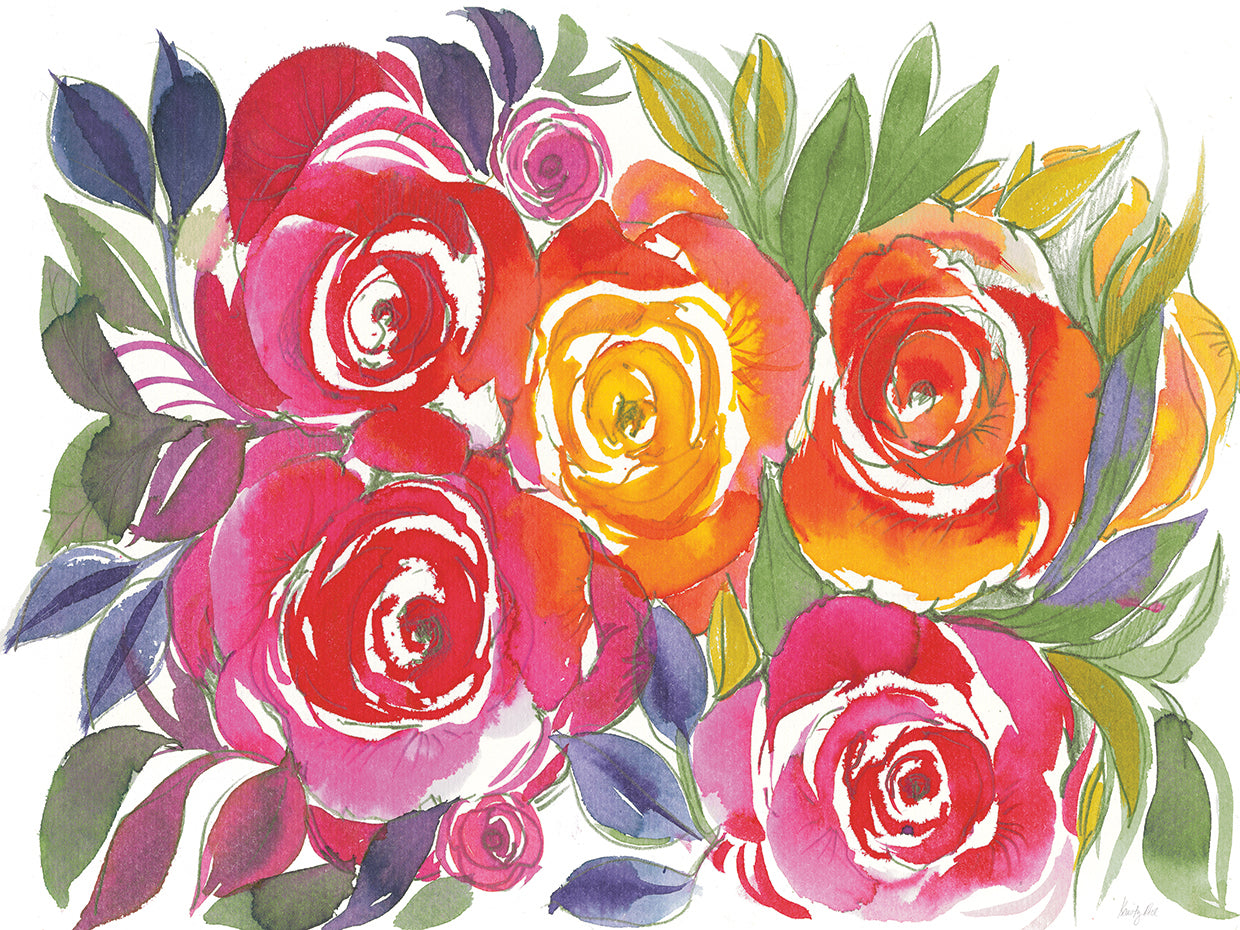 Bold Roses I
