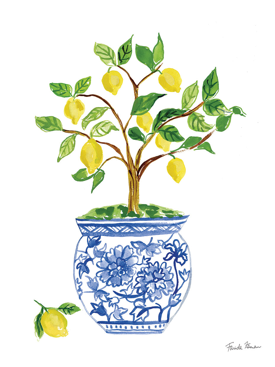 Lemon Chinoiserie I