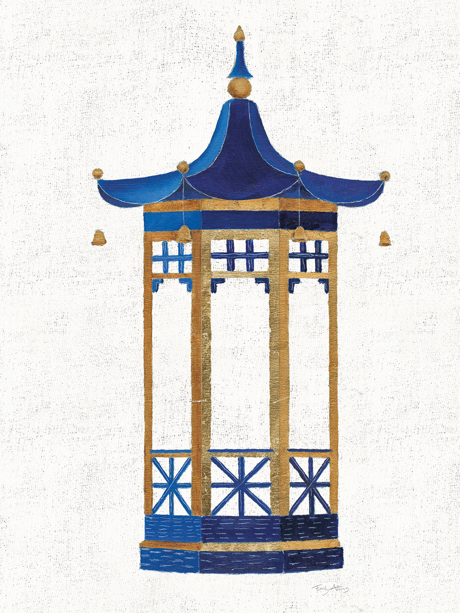 Flora Chinoiserie VII Textured