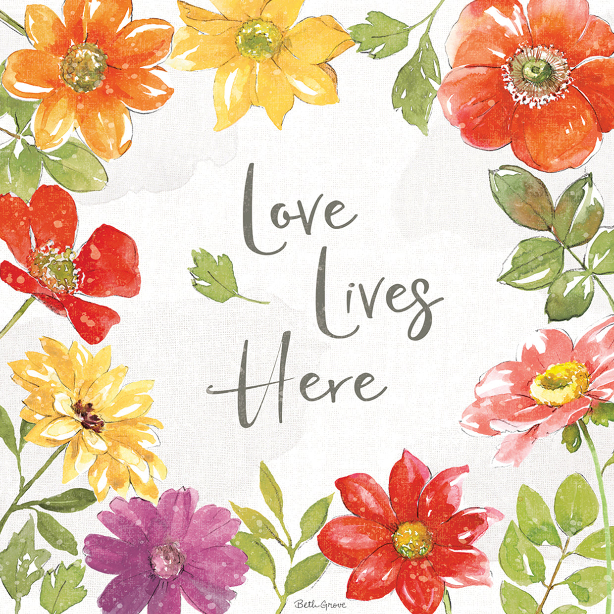 Farmhouse Floral III