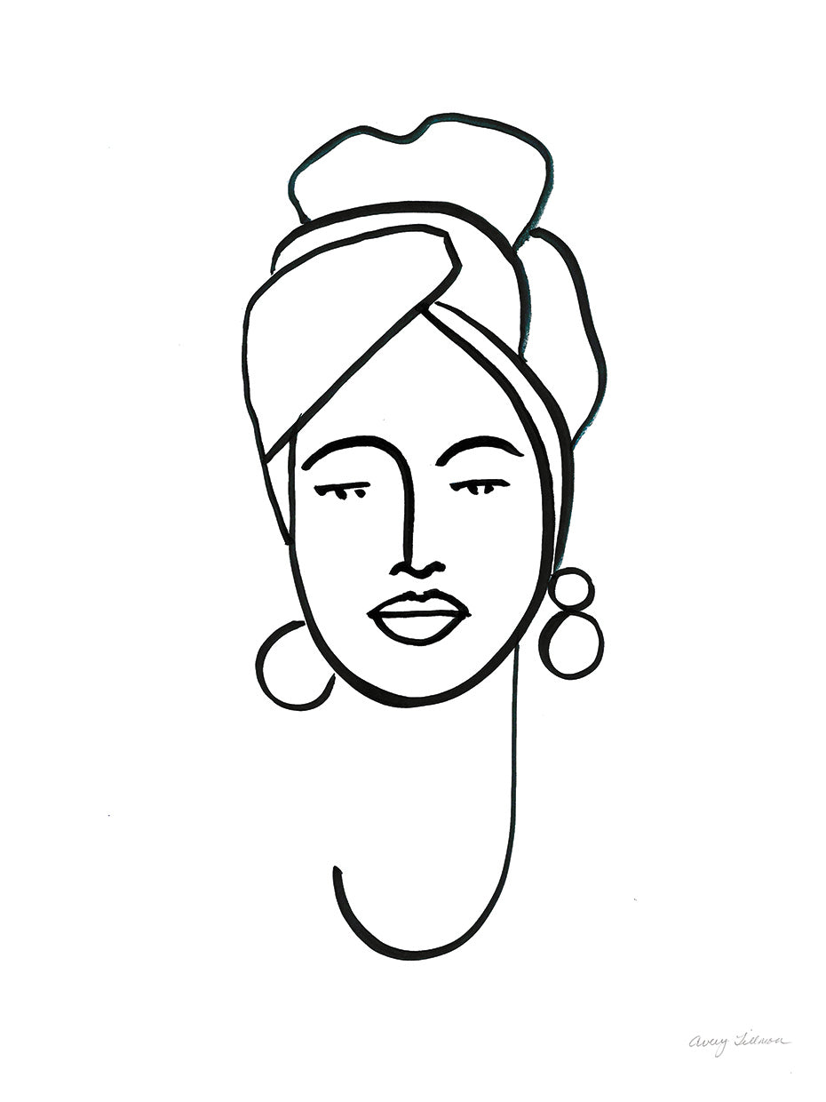 Arte de la lona de la belleza II