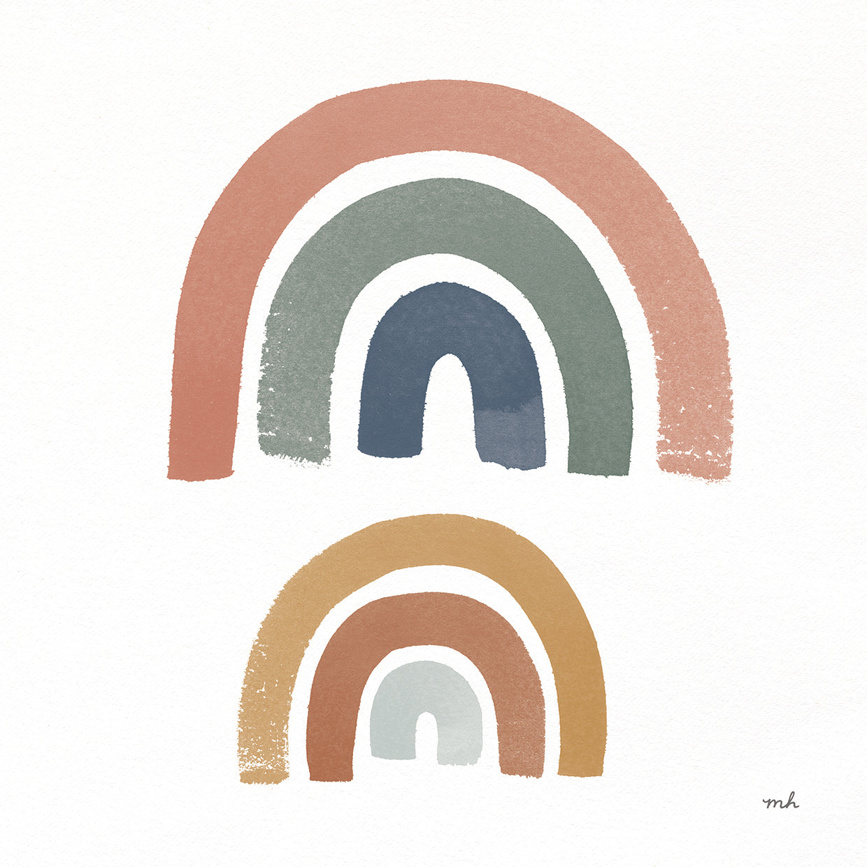 After the Rain I by Moira Hershey - larger sizes handcrafted wall art work on large canvas & framed canvas prints