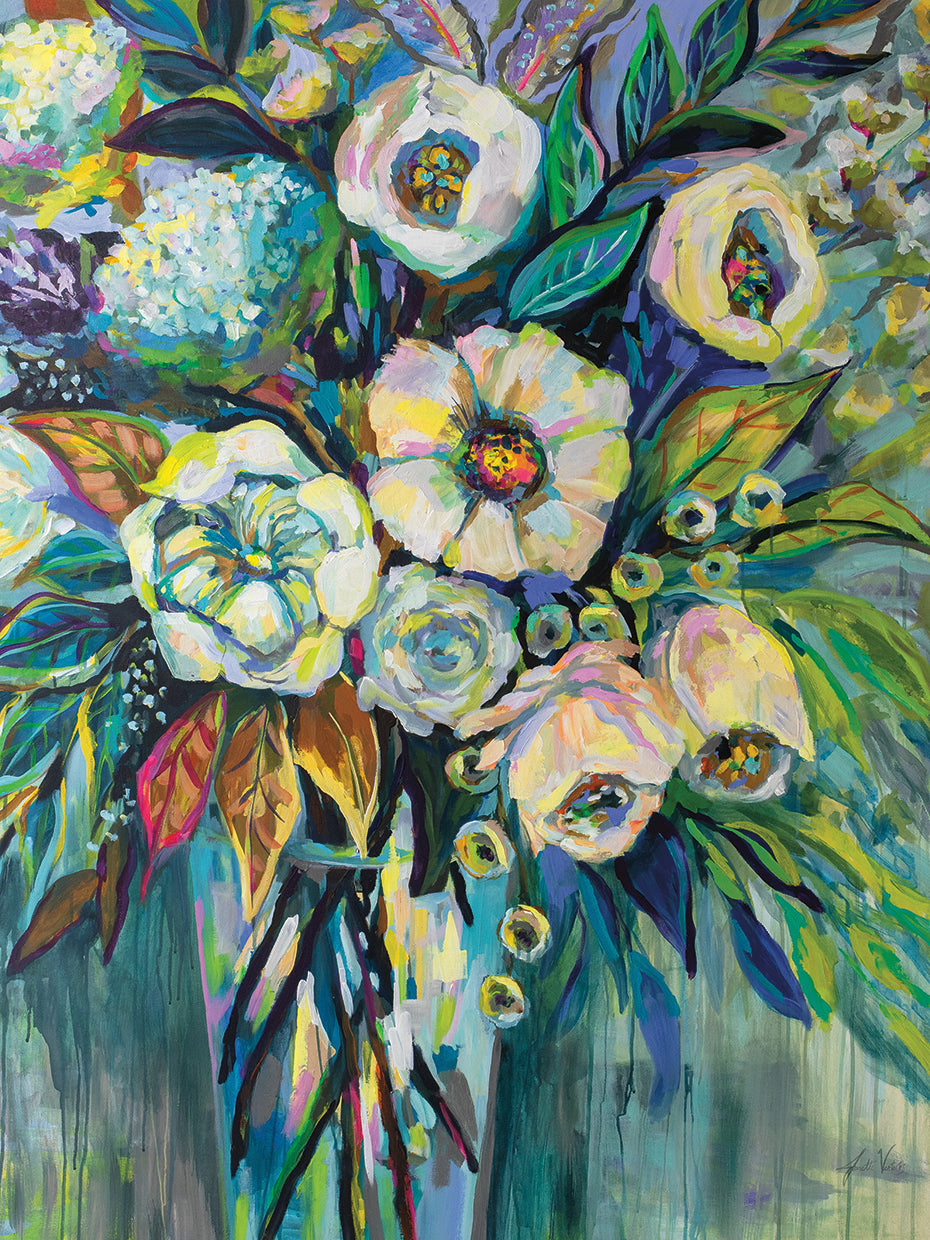 Jovial by Jeanette Vertentes - lowest price wall art work on large canvas & framed canvas prints