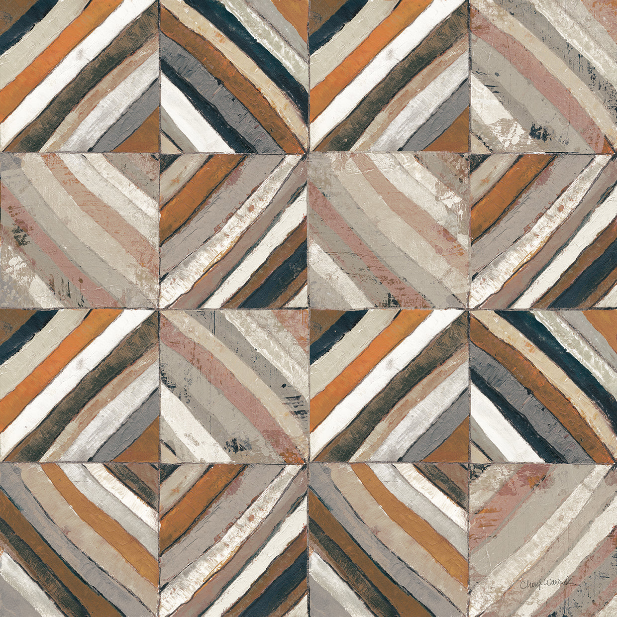 The Center II Abstract Warm