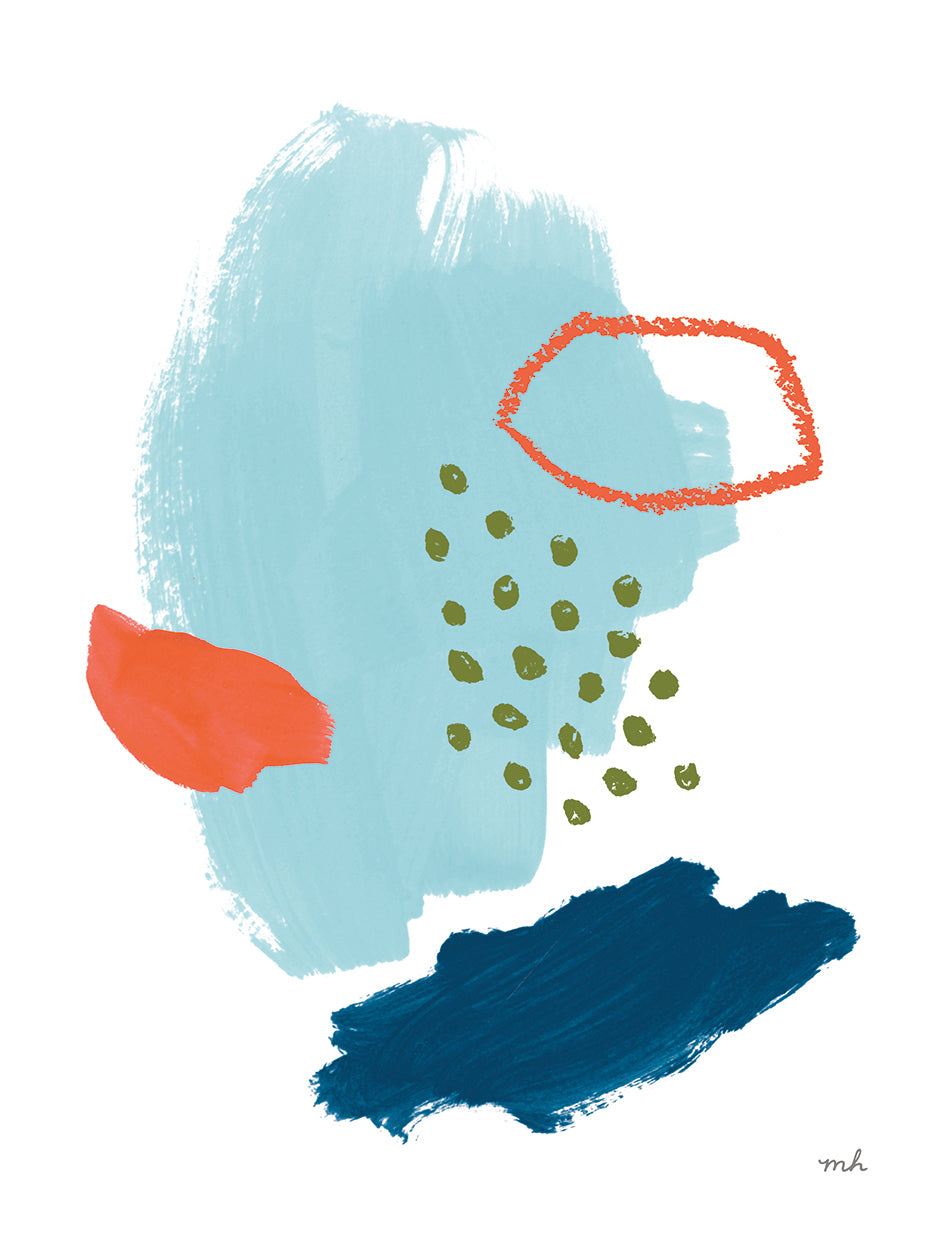 Eternal Optimist II by Moira Hershey - handcrafted wall art work on large canvas & framed canvas prints, made to order