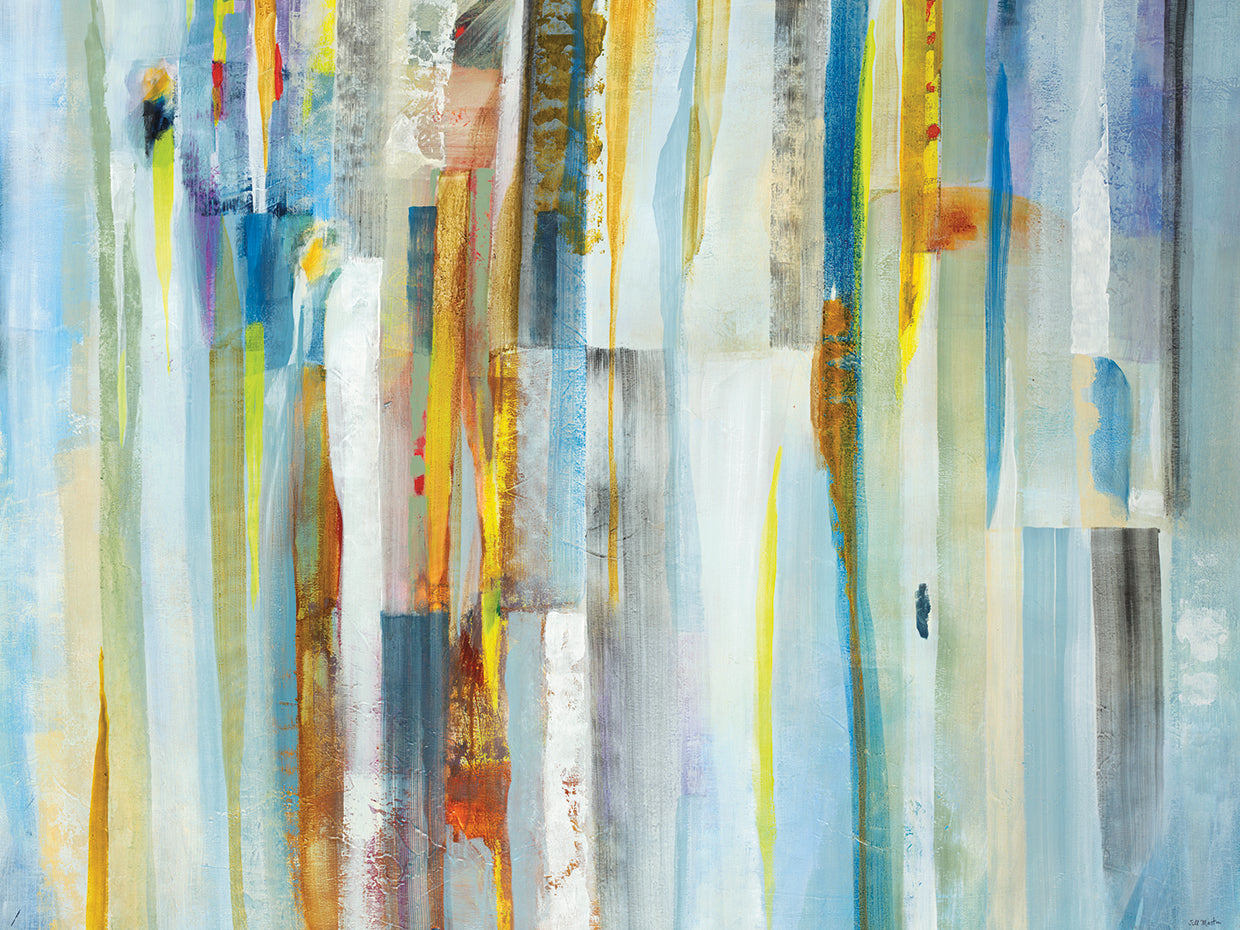 Stele by Jill Martin - handcrafted wall art work on large canvas & framed canvas prints, made to order