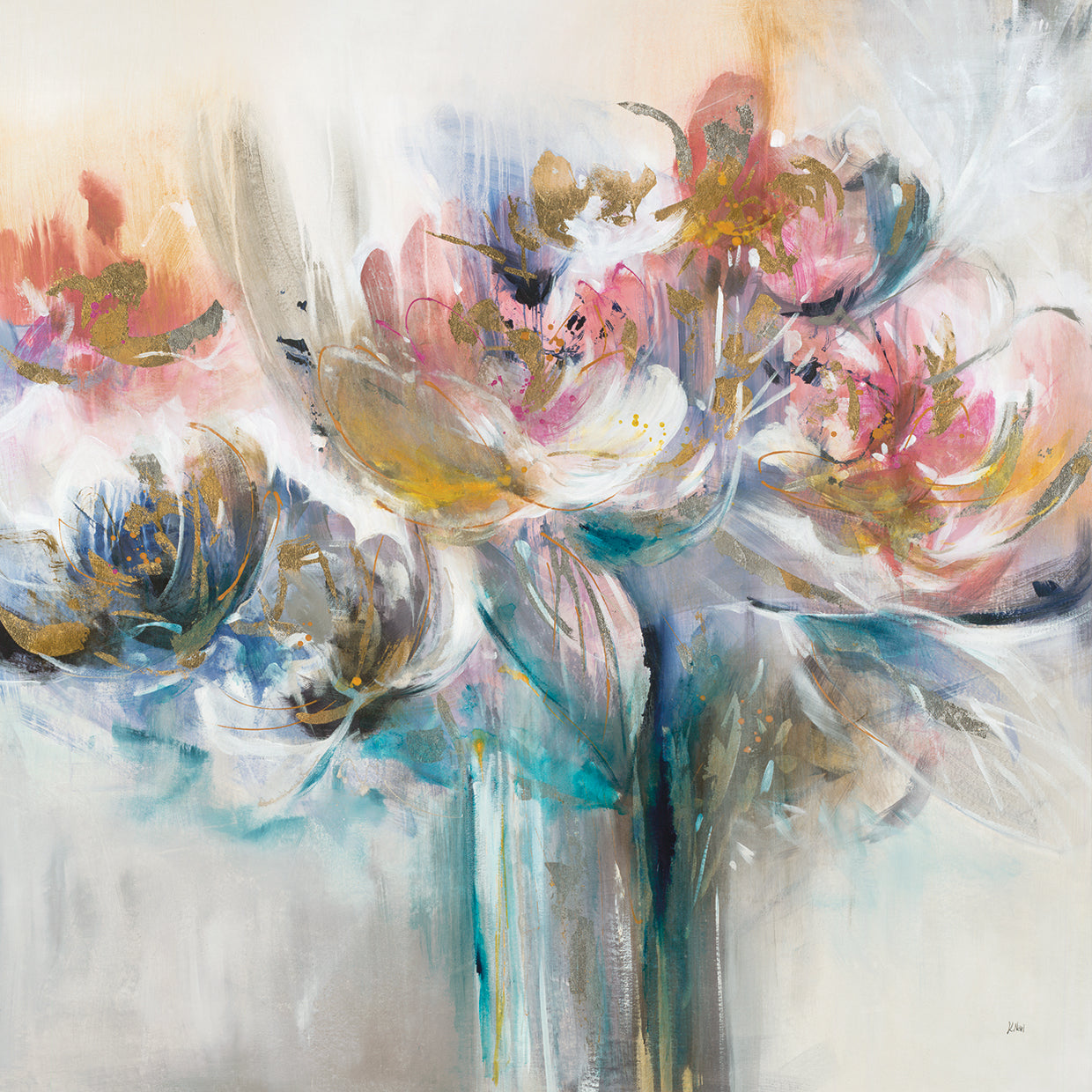 Blissful Moments by K. Nari - lowest price wall art work on large canvas & framed canvas prints