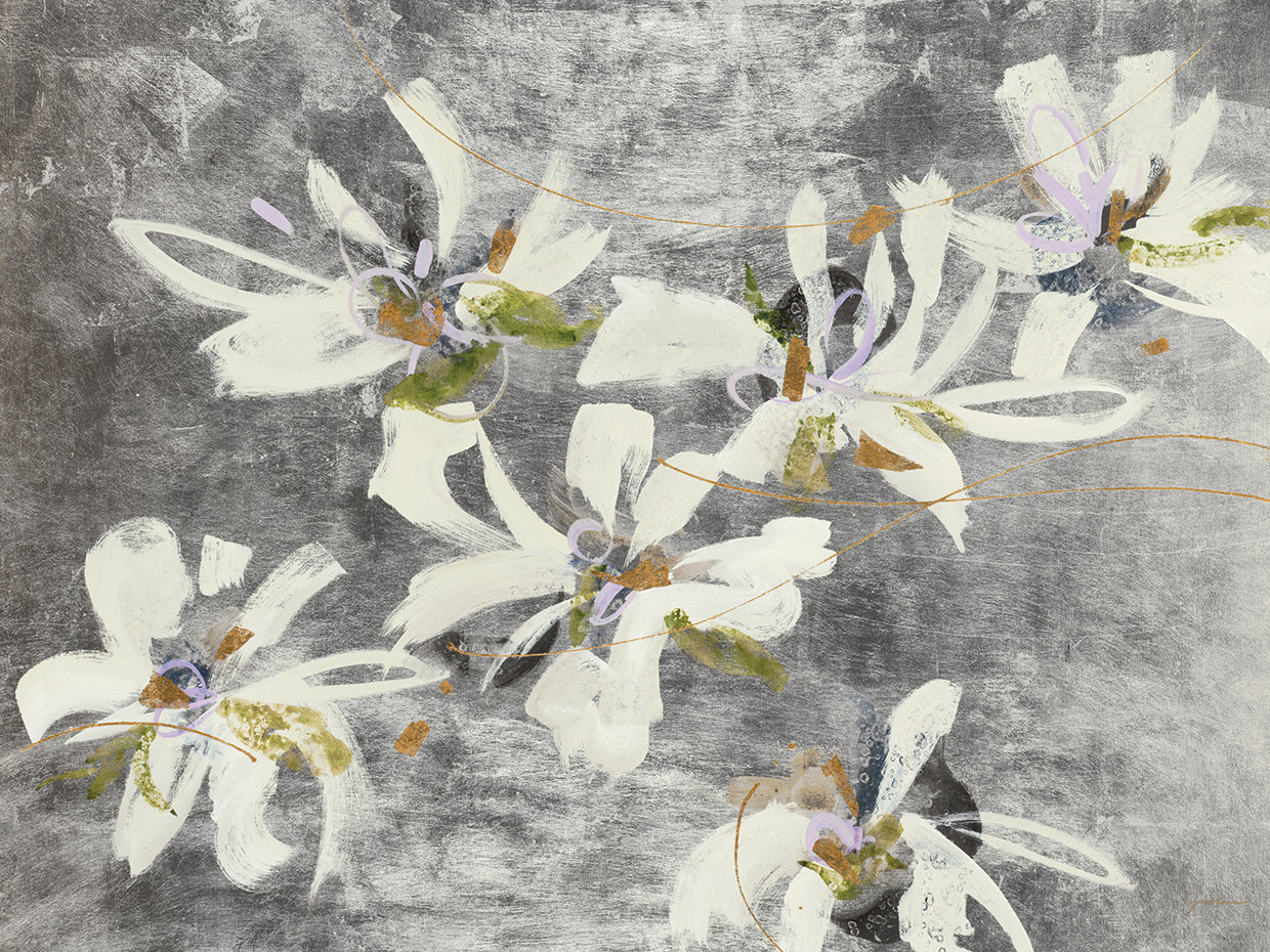 Reading the Tea Leaves by Liz Jardine - handcrafted wall art work on large canvas & framed canvas prints, made to order