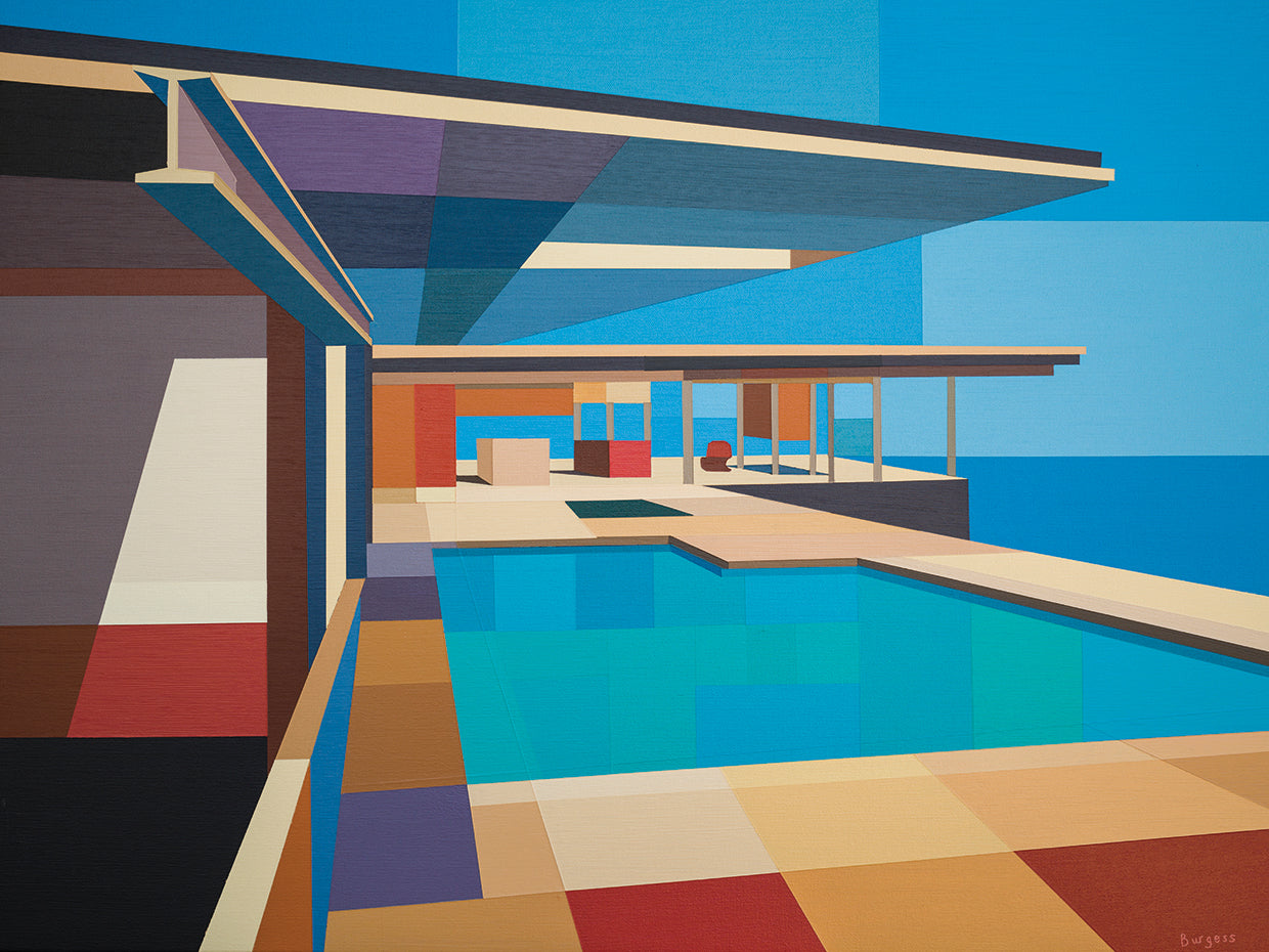 Modernist Stahl House X